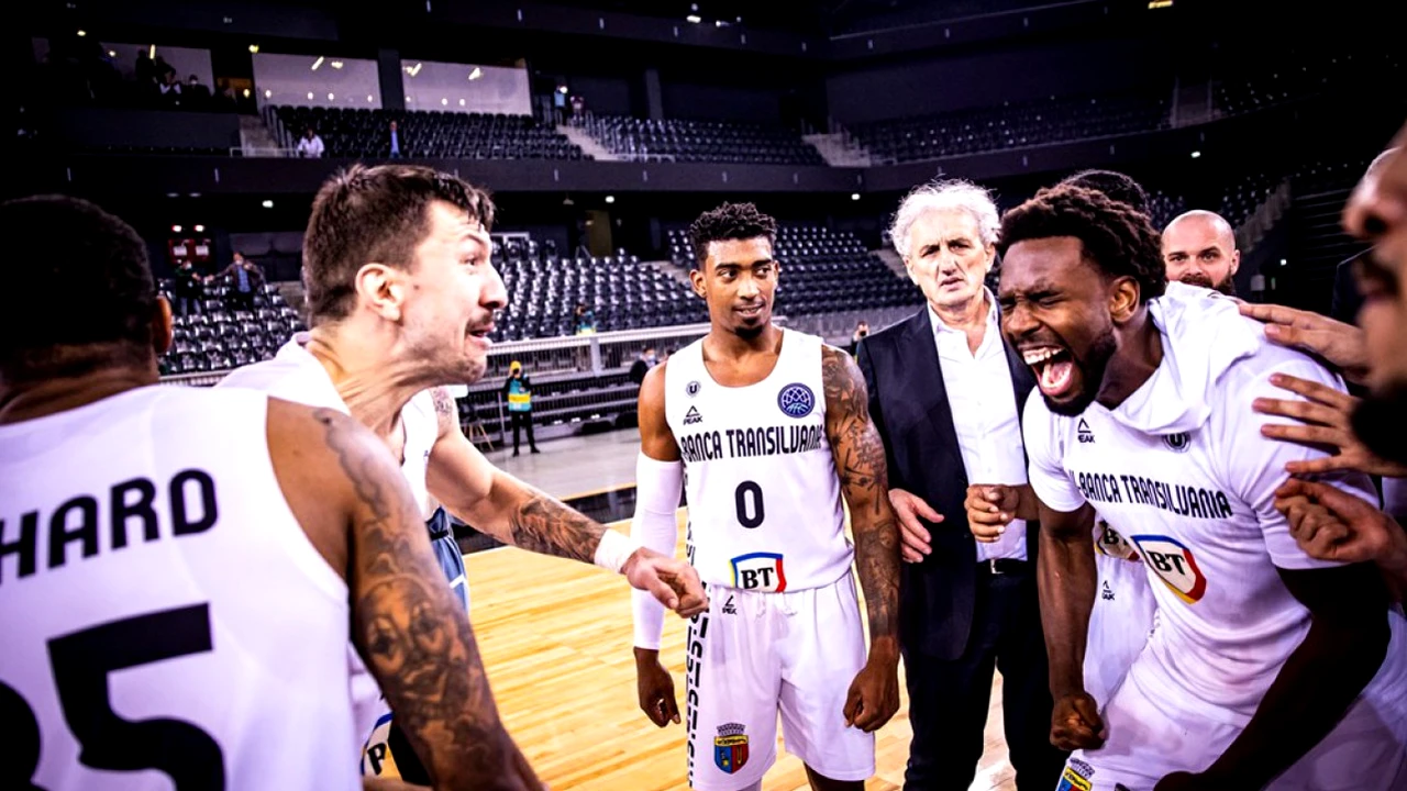 Performanță uluitoare pentru baschetul românesc. U-BT Cluj-Napoca a învins în deplasare echipa Unicaja Malaga