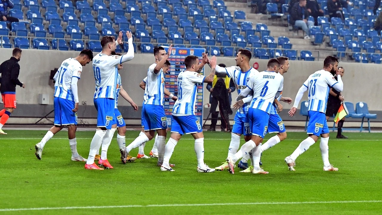 Meciul Universitatea Craiova – Rapid ar putea fi amânat. Numărul mare de infectări din tabăra oltenilor dă peste cap programul Ligii 1