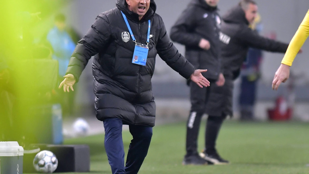 EXCLUSIV. Scene șocante cu Dan Petrescu: „A intrat în cabină și a șutat într-o sticlă! A ieșit mare circ!” Ce s-a întâmplat în meciul cu FCSB.VIDEO