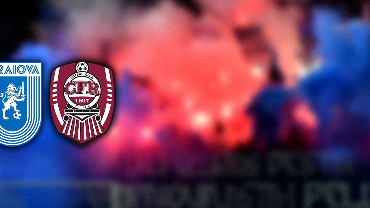 Universitatea Craiova – CFR Cluj, 1-1. Pentru a doua oară în ultimele 3 etape, clujenii sunt egalați în ultimul minut. Craiova marchează în minutul 90+6