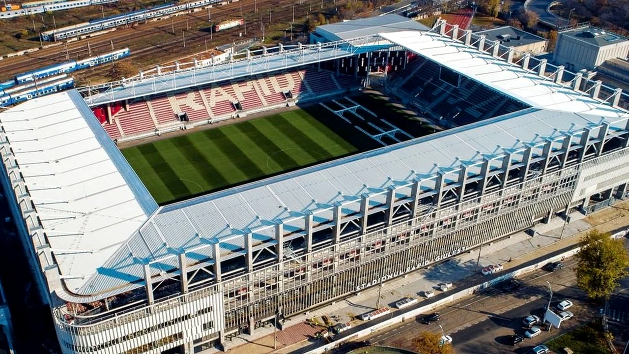 Adio, stadion Giulești! Premieră în fotbalul românesc reușită de Rapid. Arena va purta numele unui sponsor
