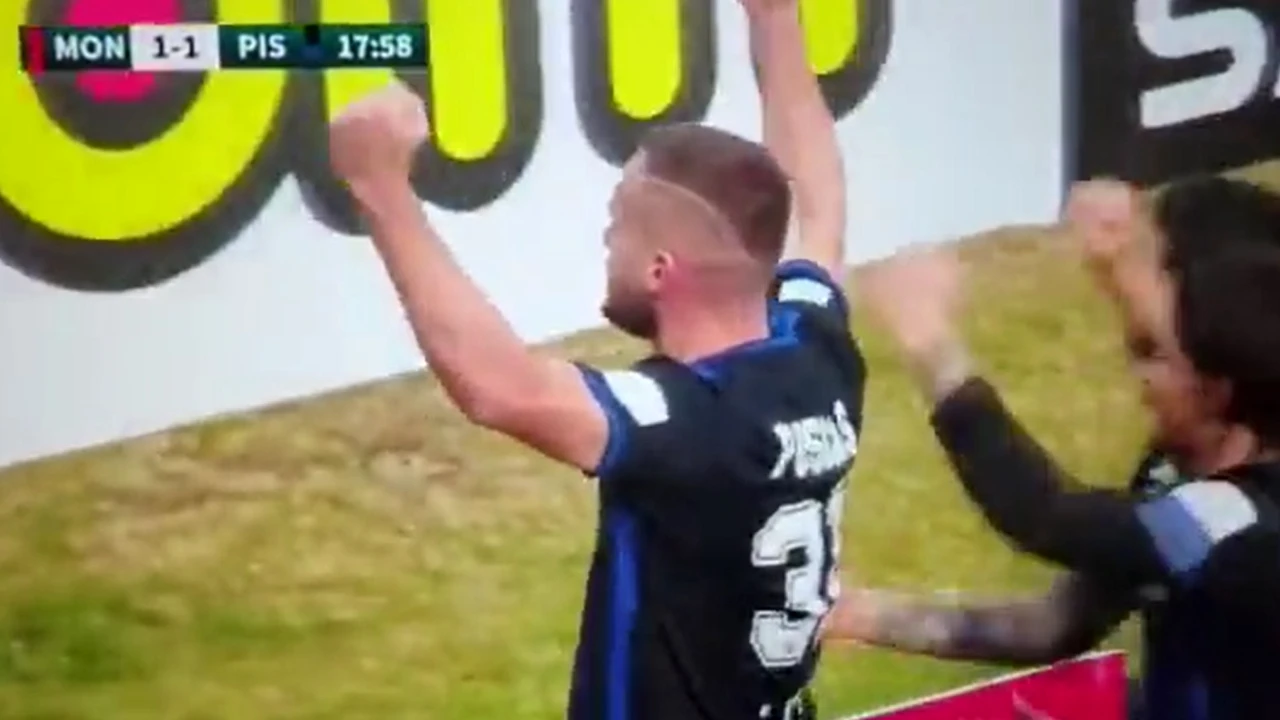 VIDEO | George Pușcaș a spart gheața pentru Pisa. Primul gol marcat de român de la revenirea în Italia