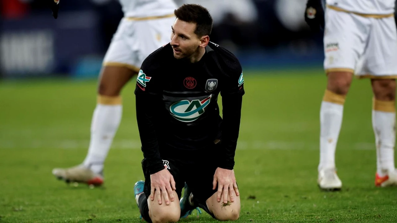 Premieră pentru Messi la 34 de ani. La PSG bifează toate recordurile negative