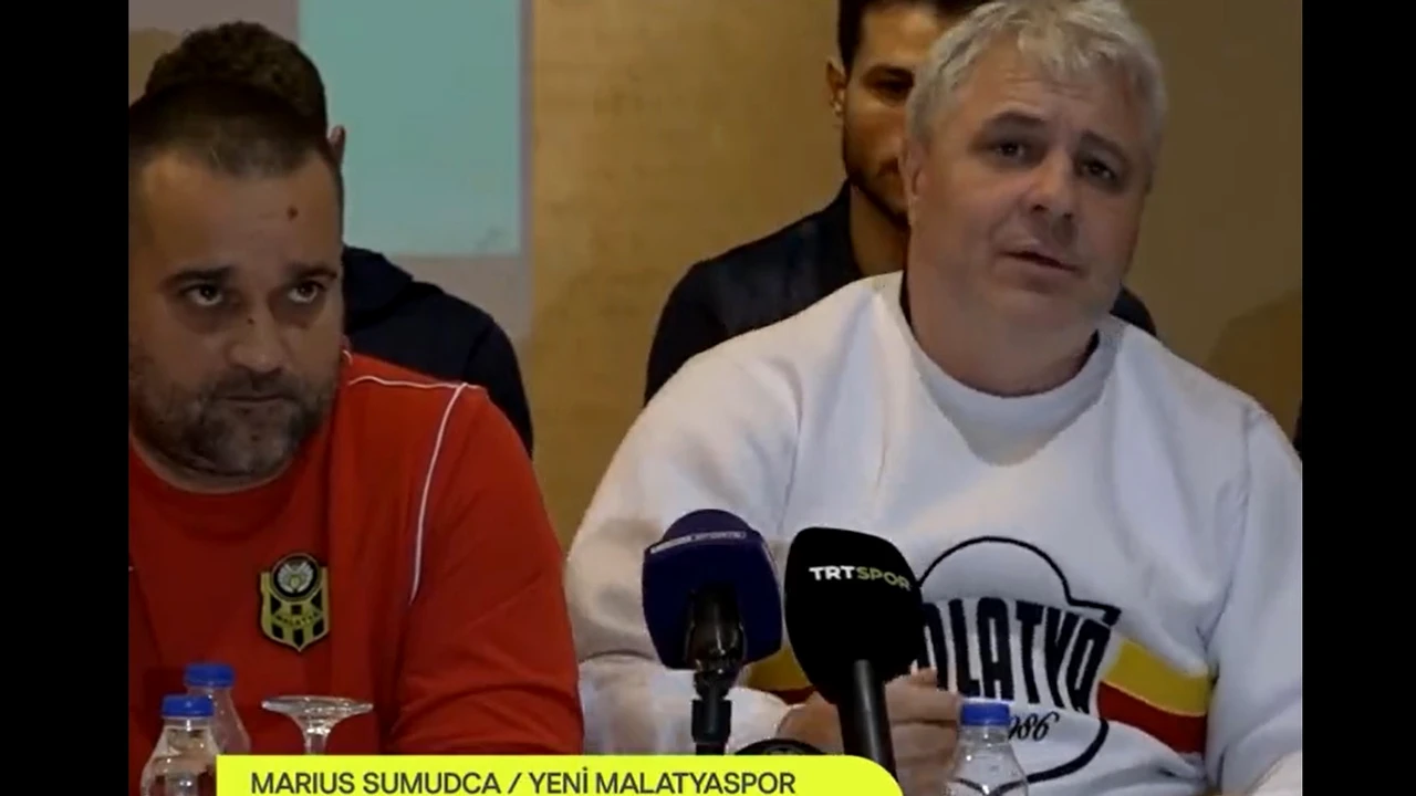 VIDEO | Marius Șumudică, spectacol incredibil în Turcia. A chemat tot clubul în conferință: „Nu am venit aici ca să cumpăr trei vile în România”