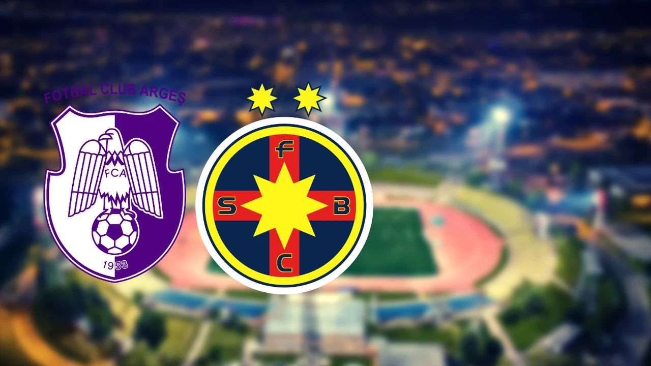 FC Argeș – FCSB 2-3. Final nebun la Pitești! Gazdele au egalat în 10 oameni, dar Dumiter a dat lovitura în minutul 90+4!