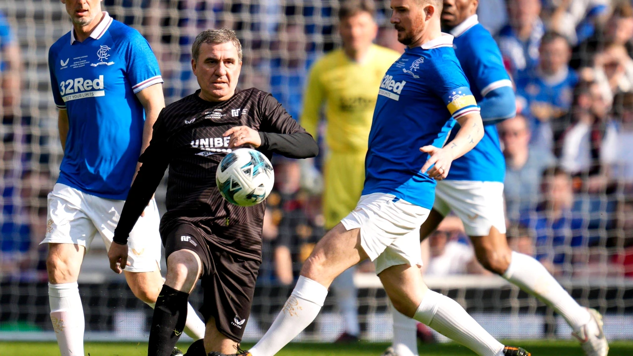 Scoția, la picioarele lui Hagi. Evoluția de 6 stele i-a făcut pe jurnaliști să îl aplaude pe „Rege”. Video