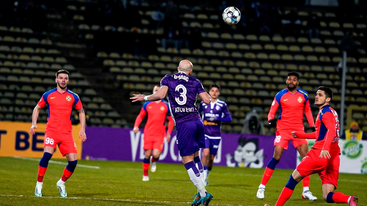 Foto | FC Argeș – FCSB 1-0. Roș-albaștrii rămân la 14 puncte de liderul CFR Cluj. Piteștenii luptă pentru play-off până în ultima clipă