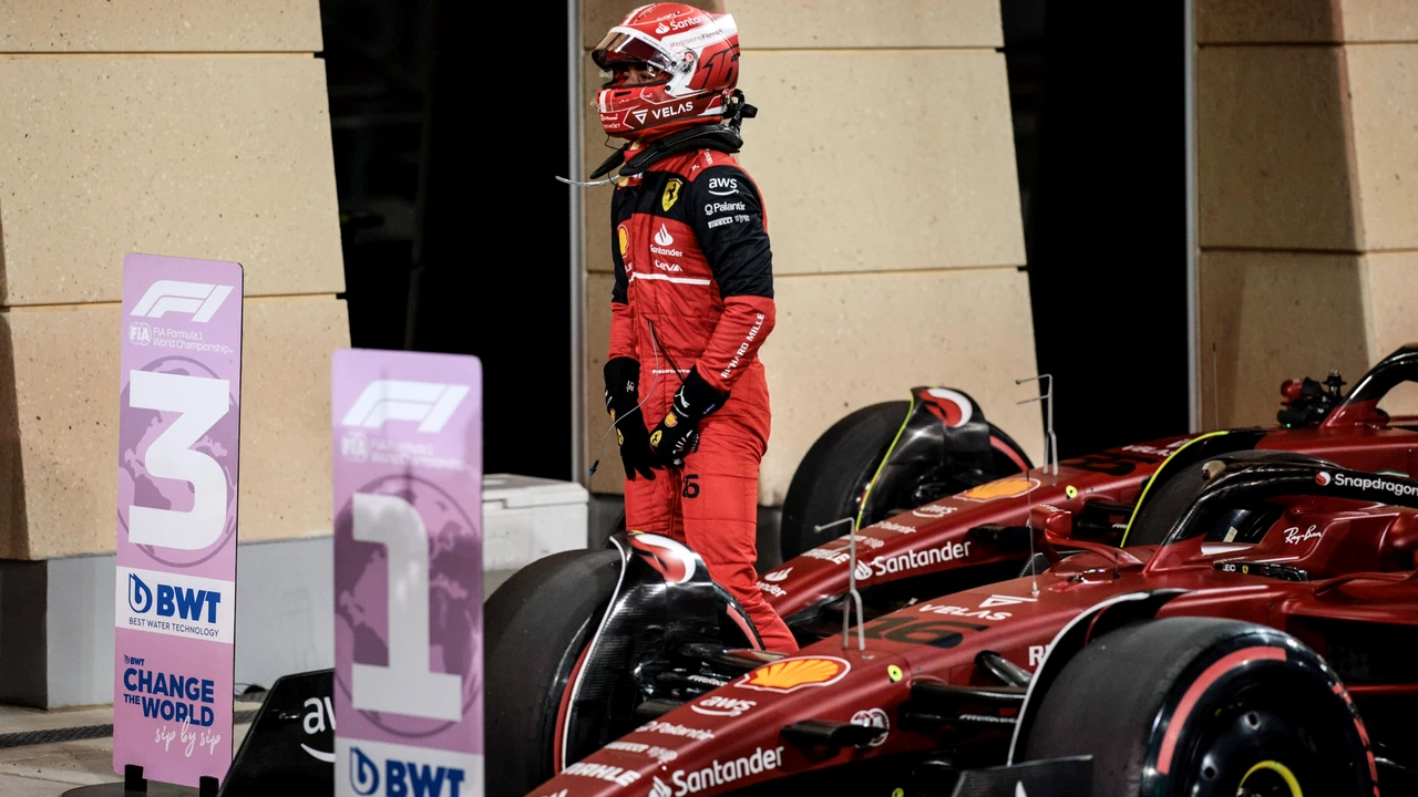 Charles Leclerc va pleca din pole-position în Marele Premiu din Bahrain! Lewis Hamilton, locul 5 în calificări. Cum arată grila de start