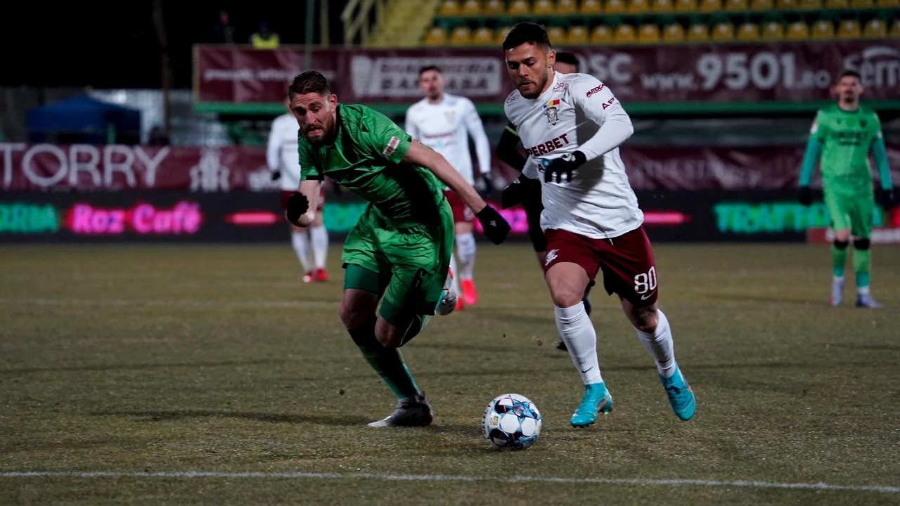FOTO Cum se trăiește un derby cu tribunele goale. Atmosferă de amical la Rapid – Dinamo. Cele mai importante imagini