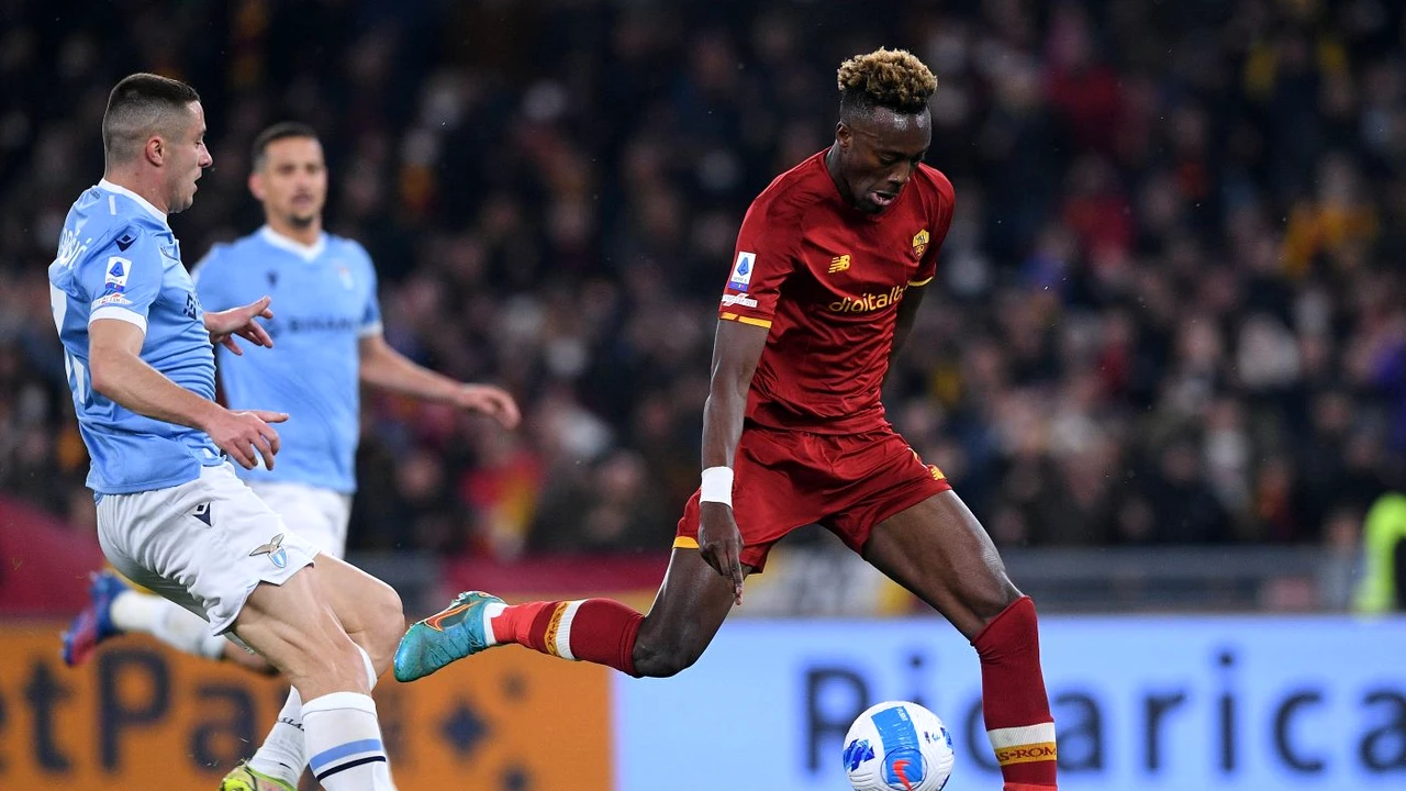 AS Roma, victorie senzațională în fața marii rivale. Tammy Abraham a reușit cel mai rapid gol din istoria derby-ului cu Lazio. VIDEO