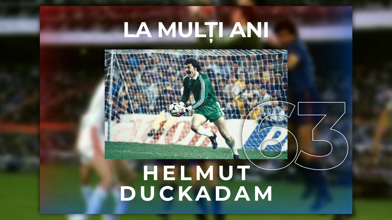 Helmut Duckadam, la borna 63. ”Eroul de la Sevilla” are doar două selecții la echipa națională