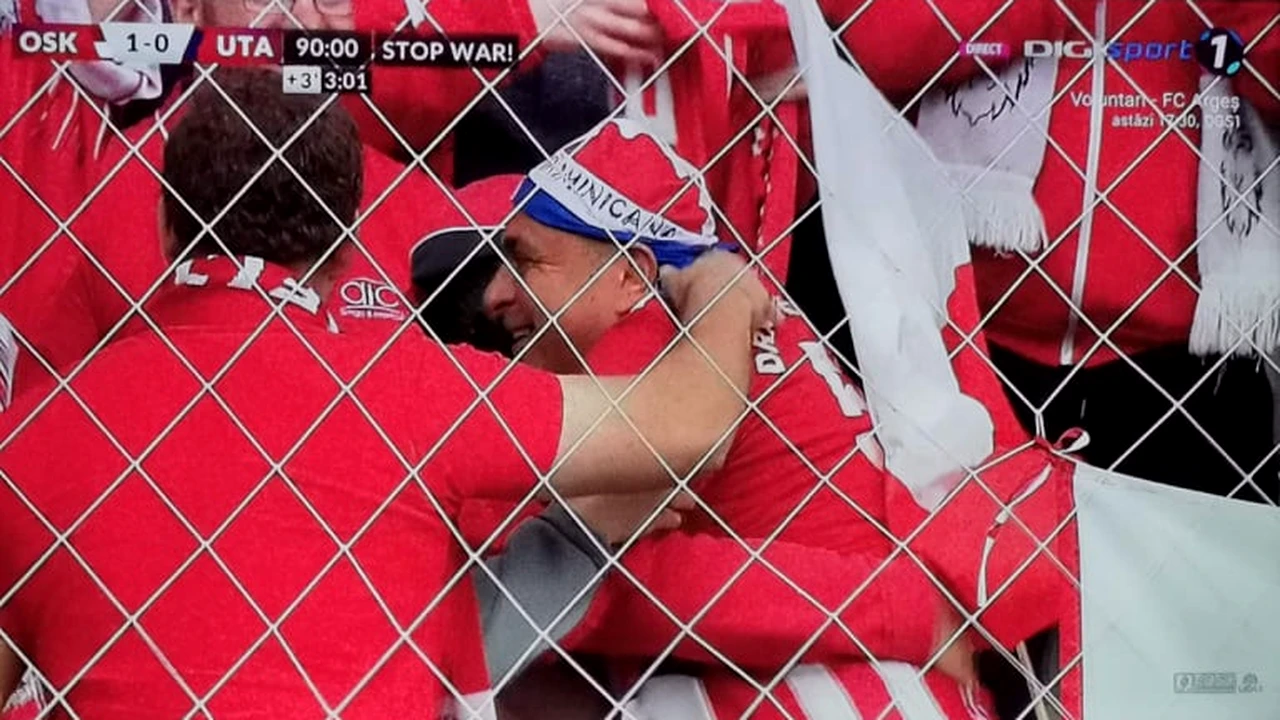 Laszlo Dioszegi, ultras la meciul cu UTA. Patronul lui Sepsi a dat tonul galeriei | FOTO