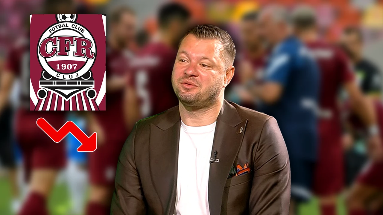 VIDEO EXCLUSIV. Marius Niculae, uimit de prăbușirea lui CFR Cluj: ”Și-au forțat norocul! Au primit ce și-au dorit”
