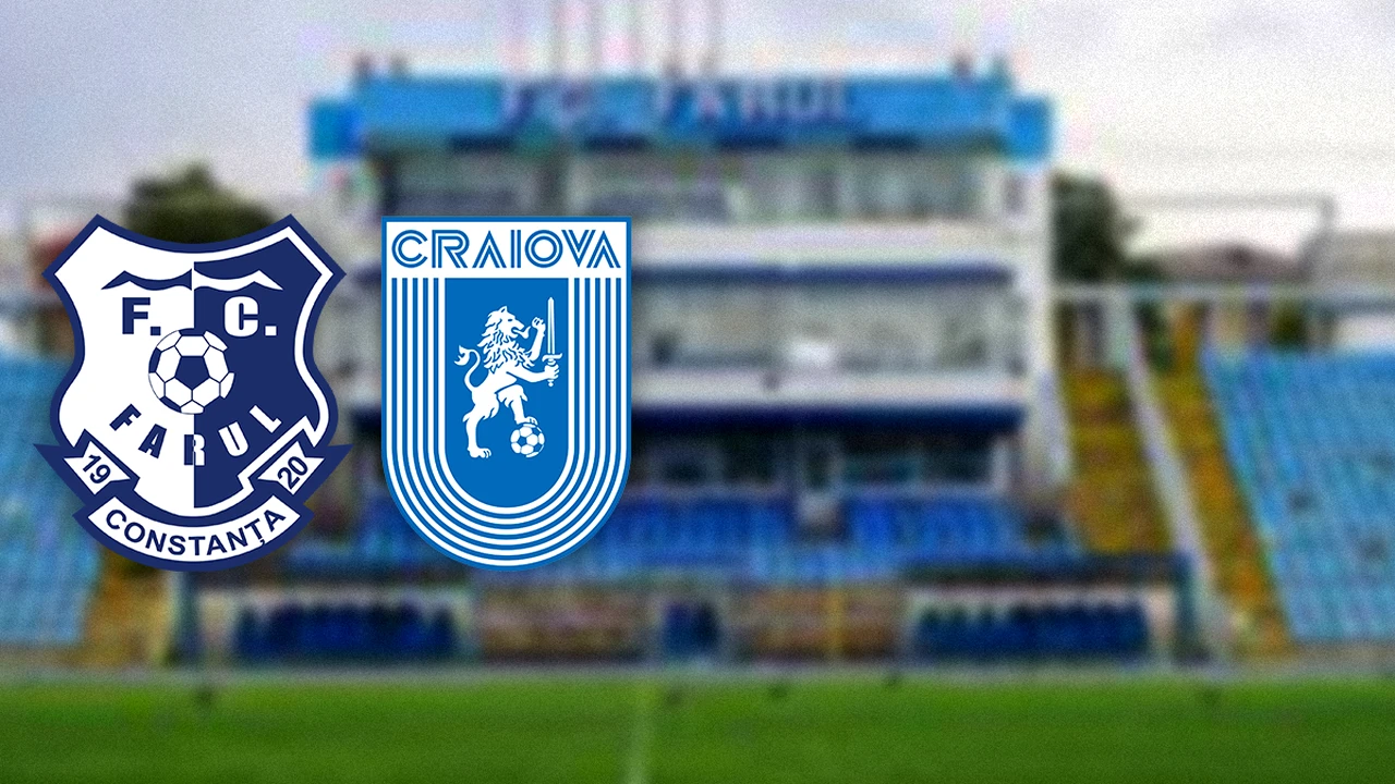 Farul – Universitatea Craiova 0-3. Reghecampf a dat de pământ cu Hagi!