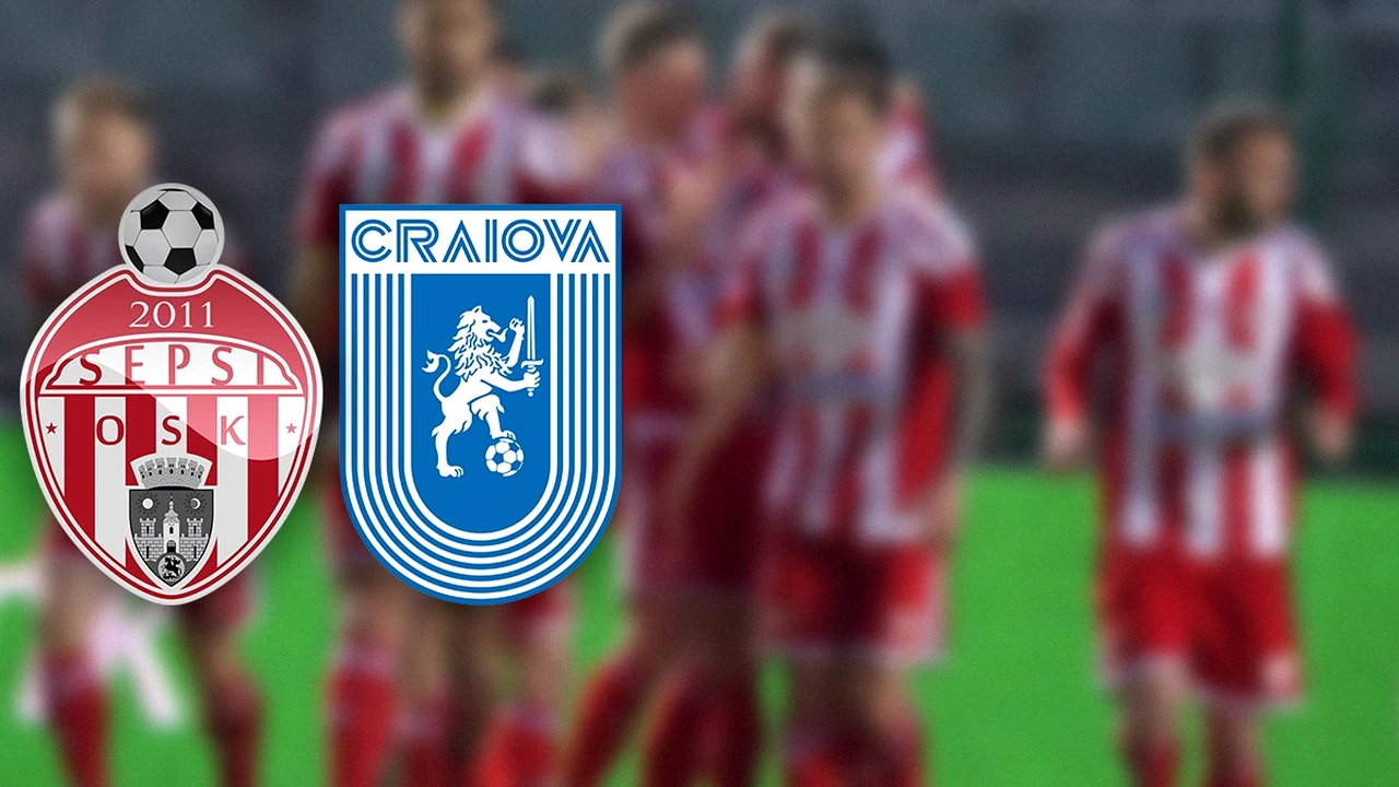 Cupa României | Sepsi – Universitatea Craiova 2-1. Golofca a marcat golul victoriei în minutul 87!