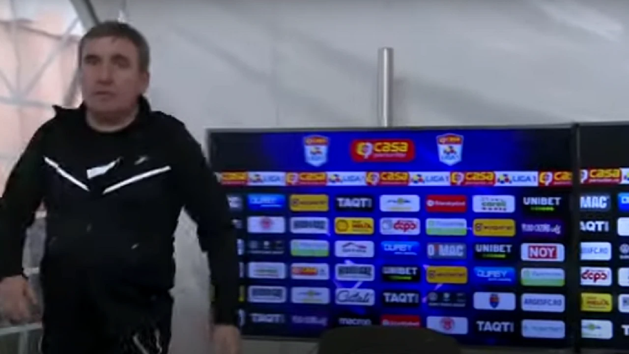 VIDEO. Hagi și-a ieșit din minți la finalul partidei cu Argeș. Regele a înregistrat un episod demn de cartea recordurilor