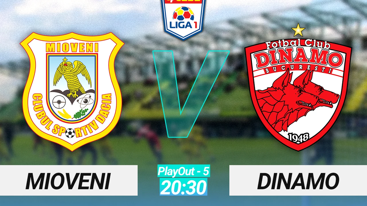 CS Mioveni – Dinamo 2-0. „Câinii” nu mai pot evita barajul