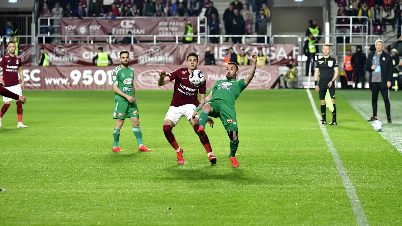 Rapidiștii, în extaz după victoria cu Sepsi. Rareș Ilie, eroul meciului. „Mister Mutu mi-a zis că am marcat ca el, pe vremuri”