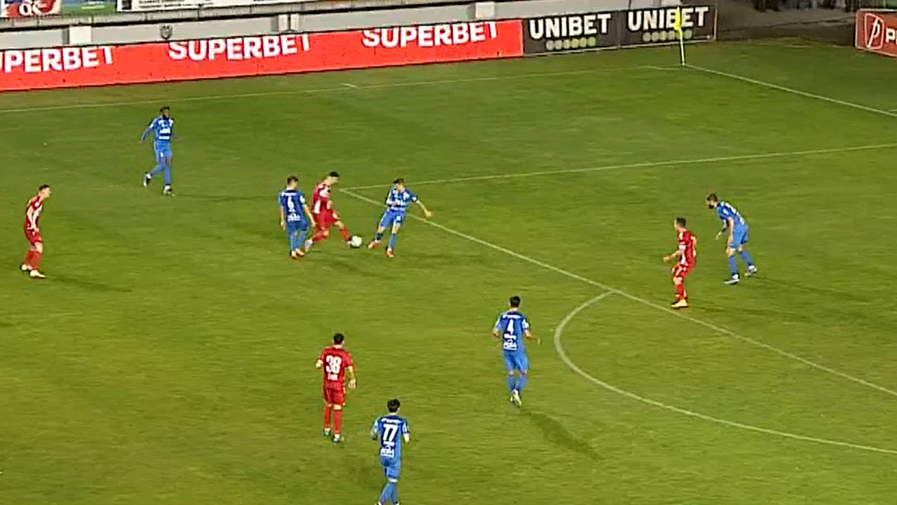 Golul care o poate salva pe Dinamo de la retrogradare. Cadru cu cadru, filmul reușitei superbe a lui Vlad Morar. FOTO