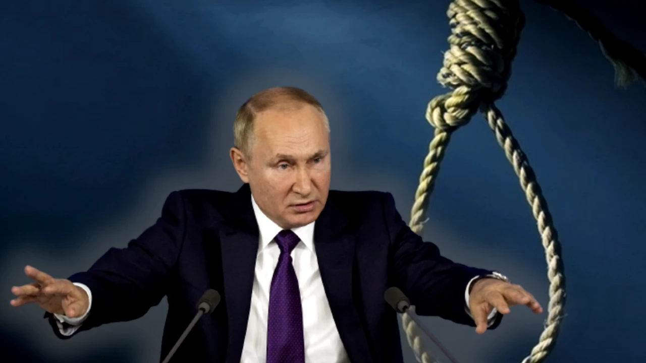 VIDEO | Putin, cu funia în jurul gâtului. Imaginea zilei s-a viralizat într-o oră și a stârnit milioane de reacții