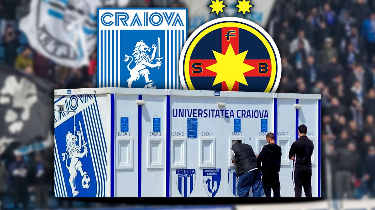 Fanii Universității Craiova au făcut prăpăd la casele de bilete. Oltenii au cumpărat tichete pe bandă rulantă
