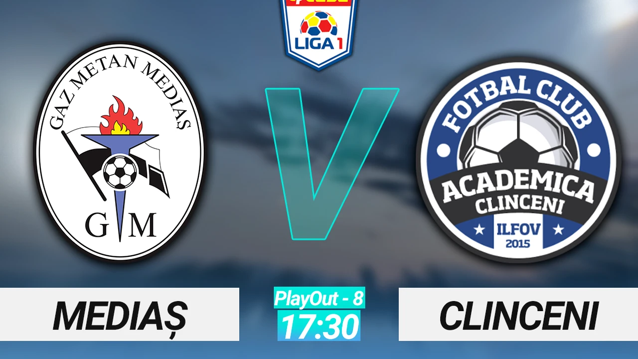 Gaz Metan – Academica Clinceni 4-3. Spectacol total în derby-ul codașelor din play-out! Medieșenii bifează prima victorie și rămân cu -38 de puncte