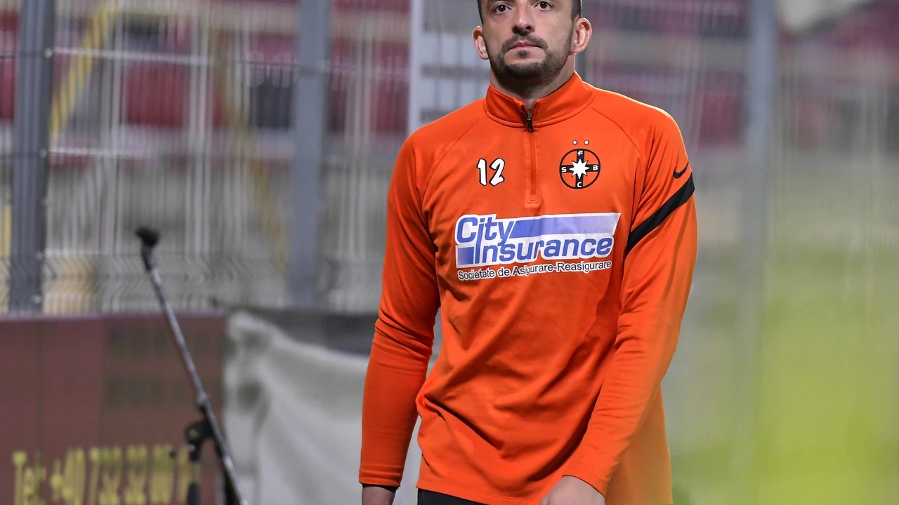 S-a despărțit de FCSB după finalul campionatului. Vicecampioana nu l-a mai păstrat pe Cătălin Straton