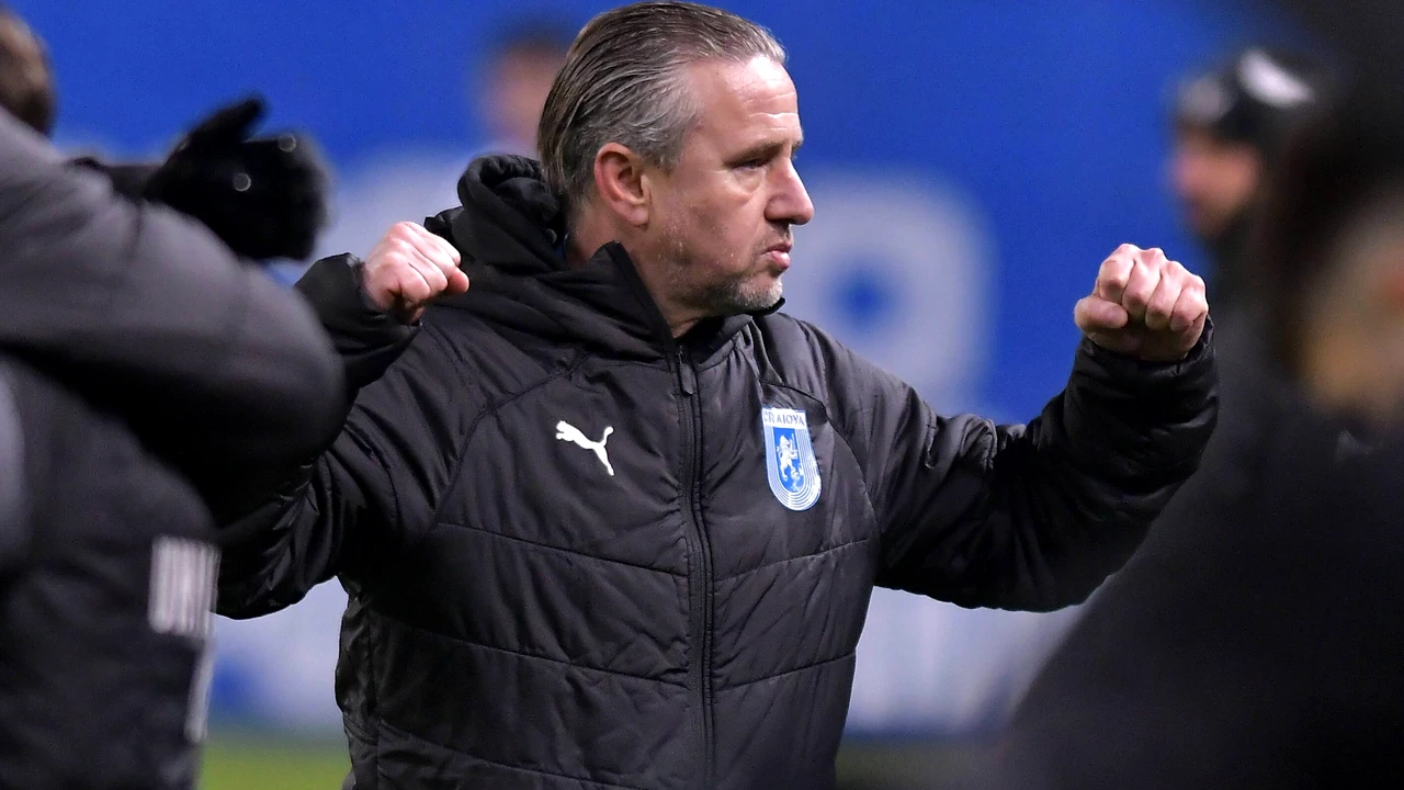 VIDEO | Șocul trăit de Laurențiu Reghecampf la Craiova: ”N-am mai văzut așa ceva!” Moment decisiv înaintea derby-ului cu FCSB