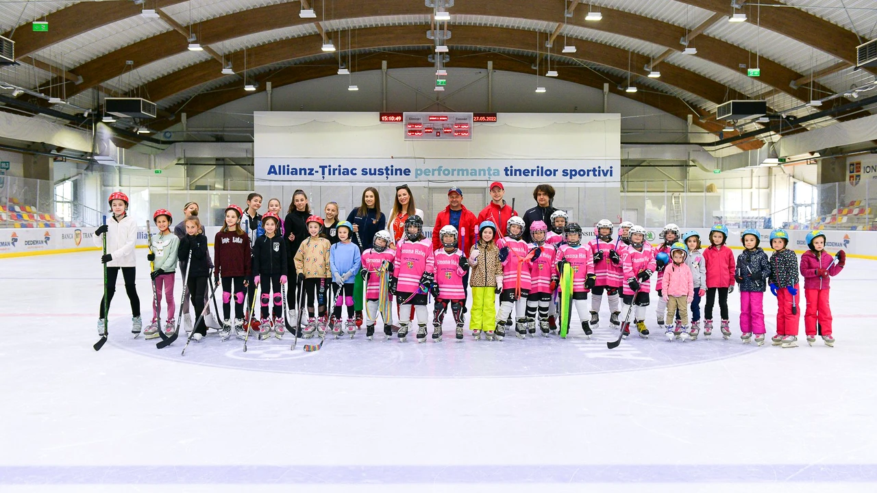 Patinoarul Allianz-Țiriac Arena oferă acces gratuit pe gheață tuturor doritorilor, cu ocazia Zilei Internaționale a Copilului