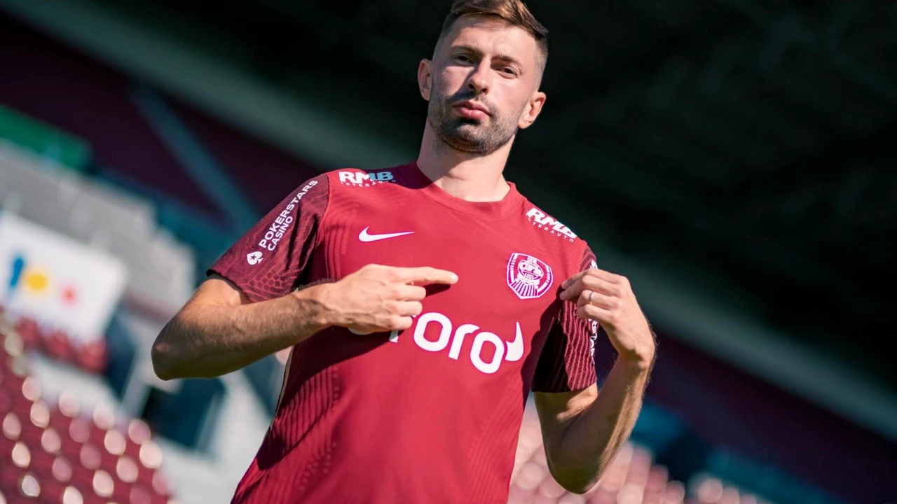 Doi dintr-o lovitură. Campioana CFR Cluj a prezentat al doilea jucător într-o singură zi. Cine e fundașul croat Karlo Brucic