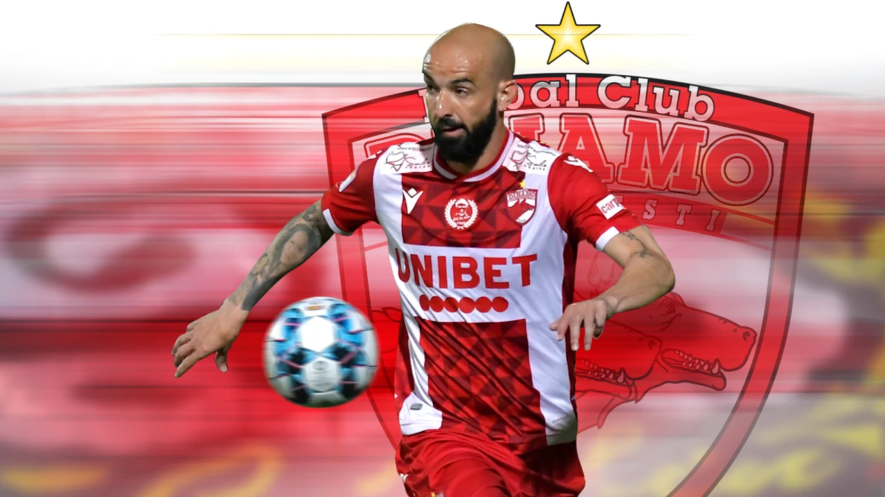 EXCLUSIV. Gabriel Moura, căpitanul fără banderolă al „câinilor”. „Încerc să le arăt tinerilor ce înseamnă să porți tricoul lui Dinamo!” Ce spune de transferul ratat la Rapid și ce i-a promis lui Zăvăleanu imediat după retrogradare