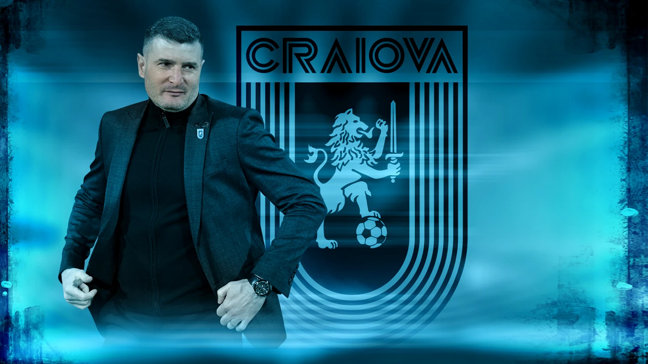 Antrenor-surpriză la Universitatea Craiova după plecarea lui Laurențiu Reghecampf. Este așteptat în Bănie