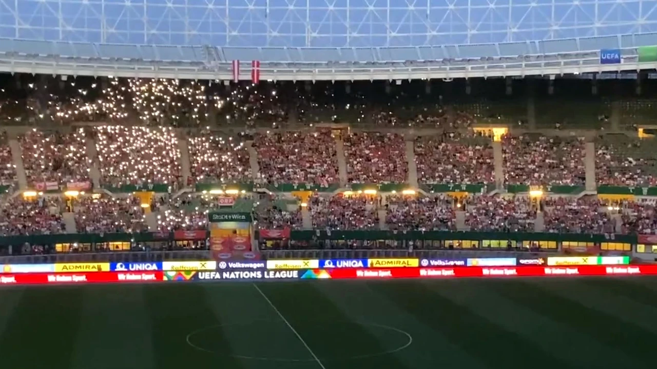 Momente de panică înainte de Austria – Danemarca din Liga Națiunilor. Meciul a început cu o mare întârziere