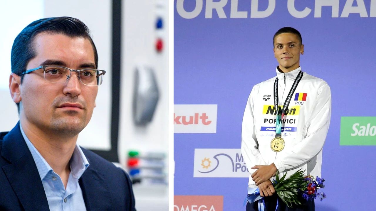 Răzvan Burleanu cere ajutorul Guvernului pentru ca fotbalul din România să nu moară și îl dă exemplu pe David Popovici: „Ar trebui să fie o sursă de inspirație”