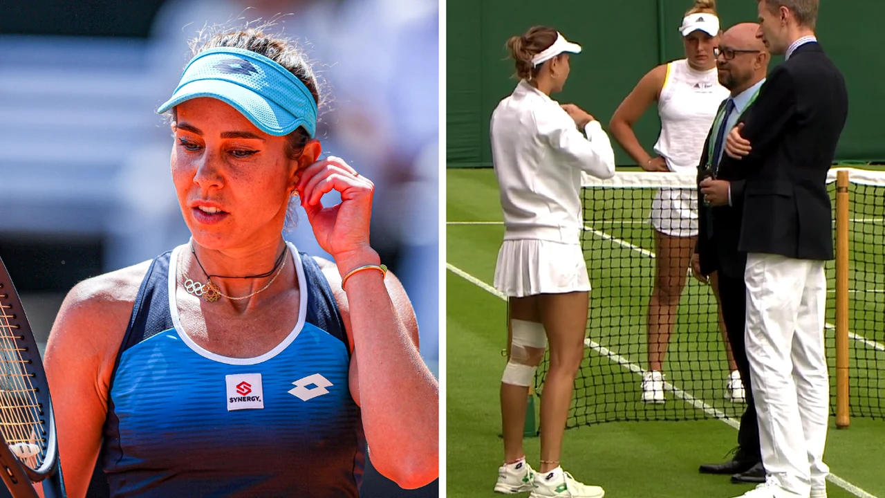 Mihaela Buzărnescu, gafă înainte de debutul la Wimbledon. Românca a fost trimisă la vestiar și a întârziat la meciul cu Nastasja Schunk