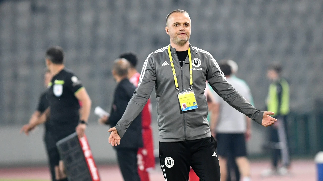 Linkar dă de pământ cu Andrei Prepeliță. Scandal între tehnicieni la finalul meciului de la Pitești