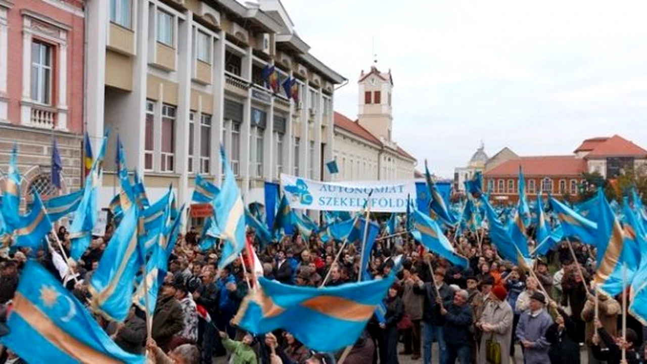 „Transilvania, stat maghiar”. Eveniment controversat în România. Apelul făcut de George Simion și AUR