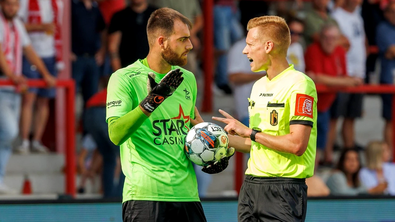 Dezastru pentru Valentin Cojocaru, portarul român de la OH Leuven. Fostul goalkeeper de la FCSB a avut o seară de coșmar
