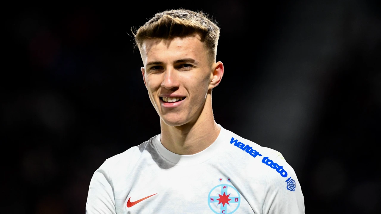 Octavian Popescu, dus în fața procurorilor! Mijlocașul lui FCSB, implicat într-un scandal uriaș cu o minoră
