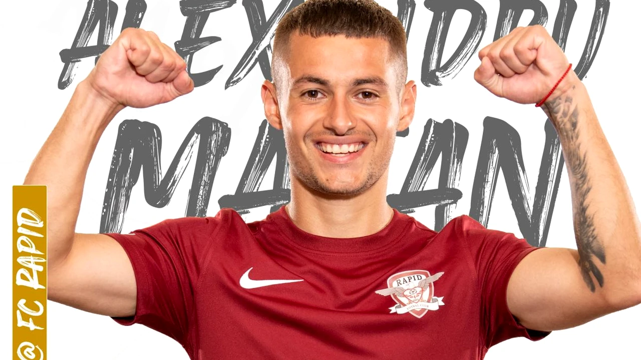 OFICIAL. Alexandru Mățan, prezentat de Rapid: „Cui nu i-ar plăcea să fie antrenat de Mutu?” Declarație superbă despre atmosfera din Giulești