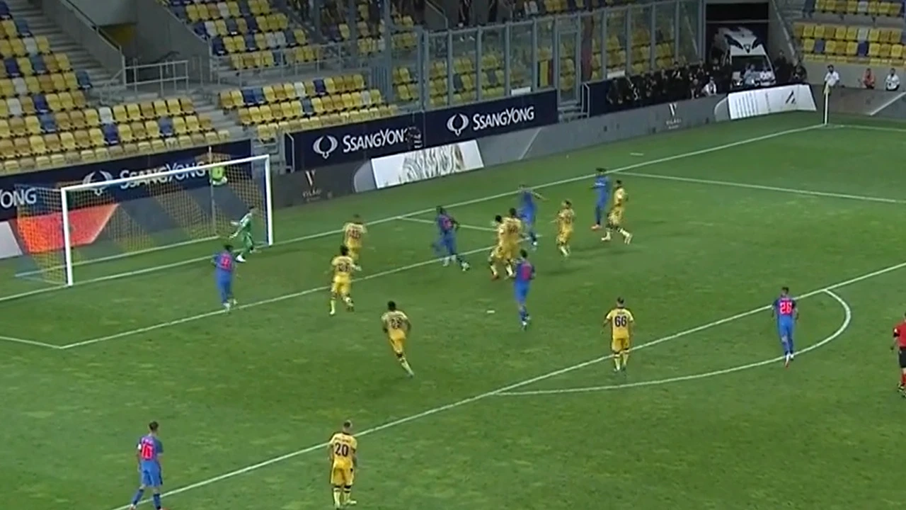 „Dacă dădea cu șiretul, era Van Basten!” Jucătorul care l-a uimit pe Ilie Dumitrescu în victoria FCSB cu Dunajska Streda