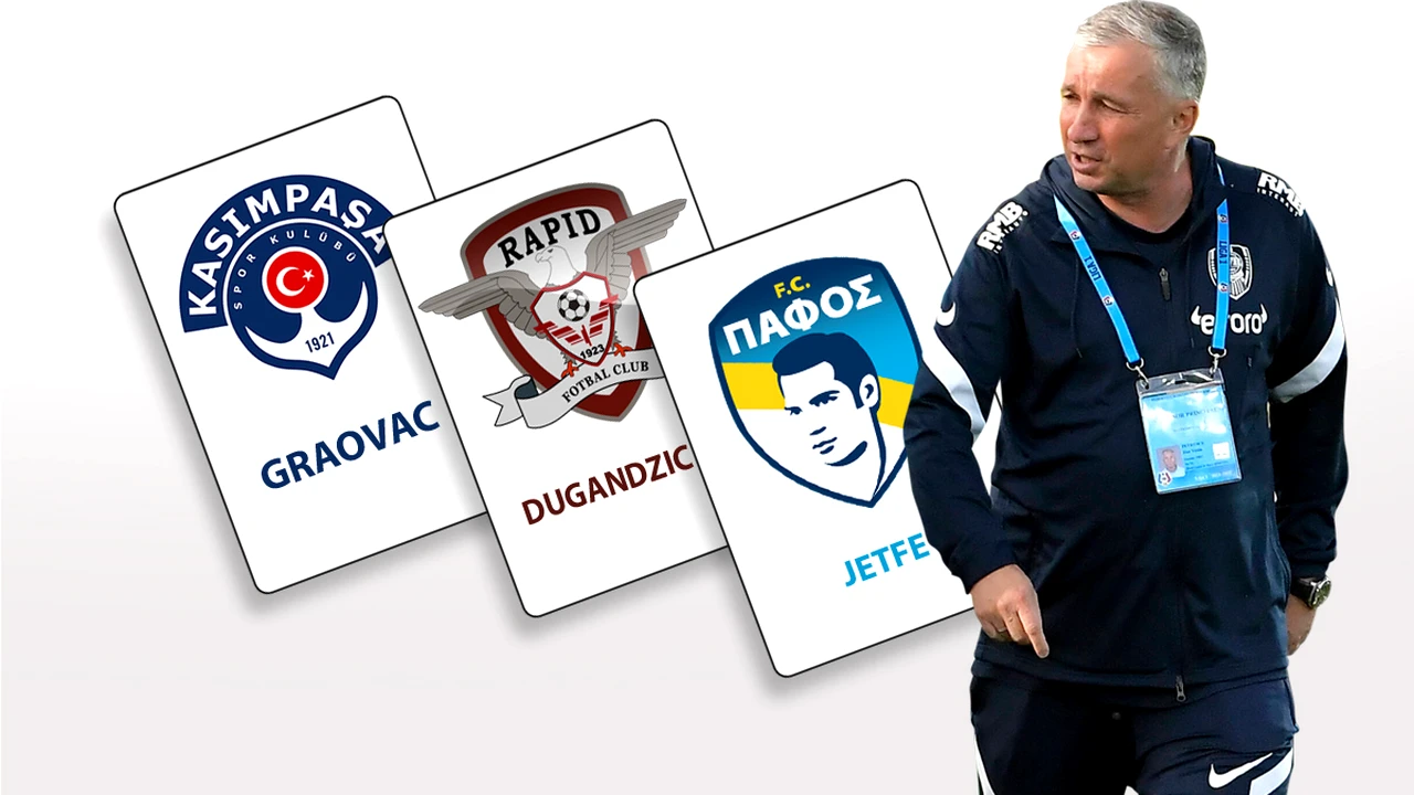 Dan Petrescu a dat cărțile pe față și a devoalat de ce a scăpat de 3 jucători importanți de la CFR Cluj