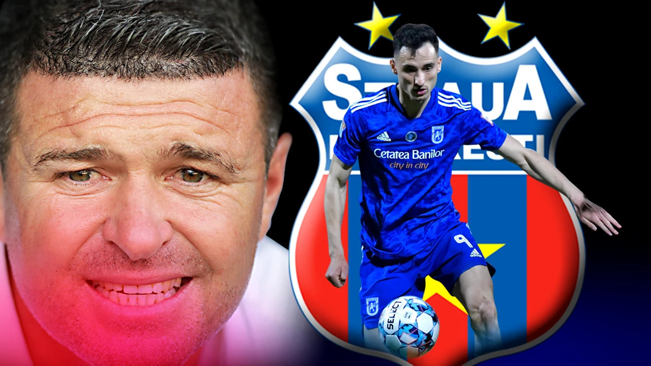 Steaua ar putea da lovitura pe piața transferurilor chiar înainte de meciul cu Dinamo: „Am mai lucrat cu dânsul”
