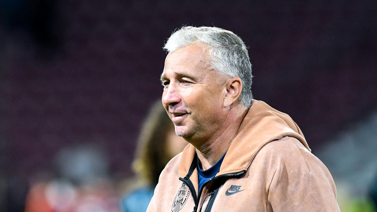 Fotbalist trecut pe la Manchester City, pe lista campioanei CFR Cluj. Pe cine dorește Dan Petrescu