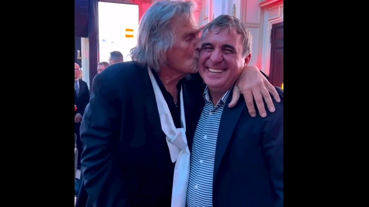 Fotografie de 5 stele cu Gică Hagi și Florin Piersic: „Mă duci, te rog, la el? Nu l-am cunoscut până acum”