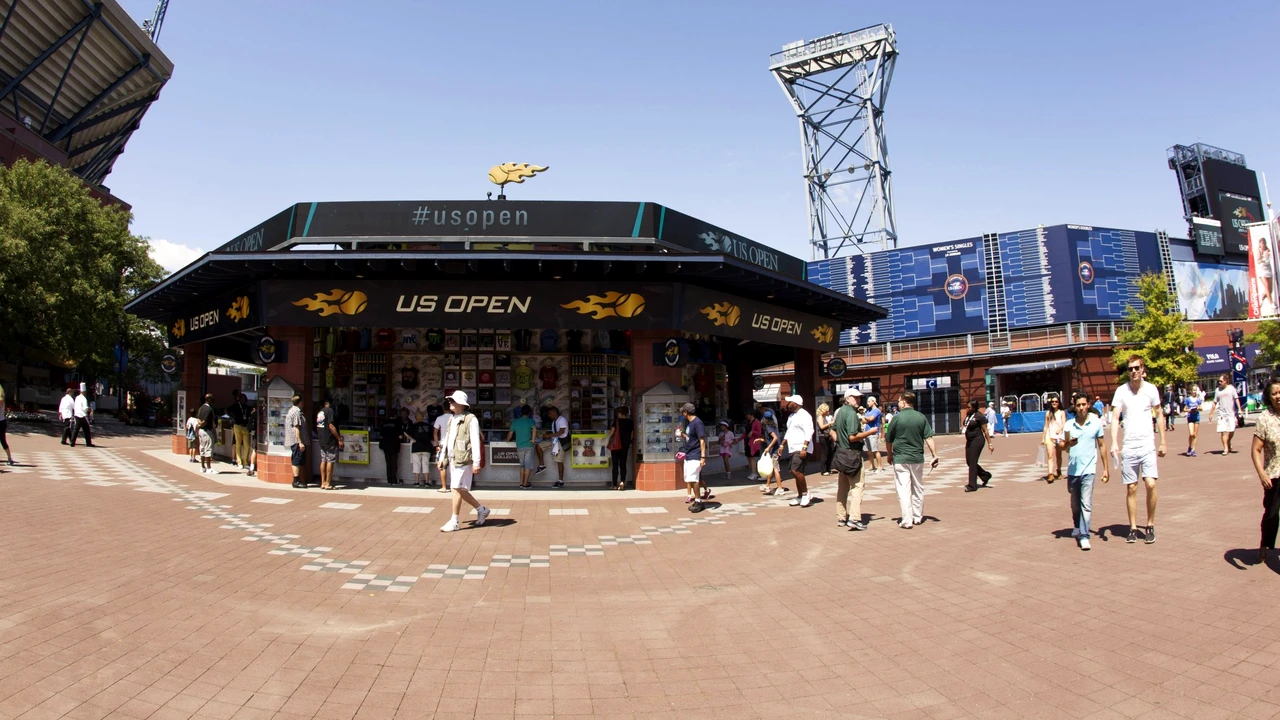 Momente ireale la US Open. Zeci de polițiști s-au năspustit asupra bărbatului cu pistol după ce s-a declașat codul roșu de intervenție