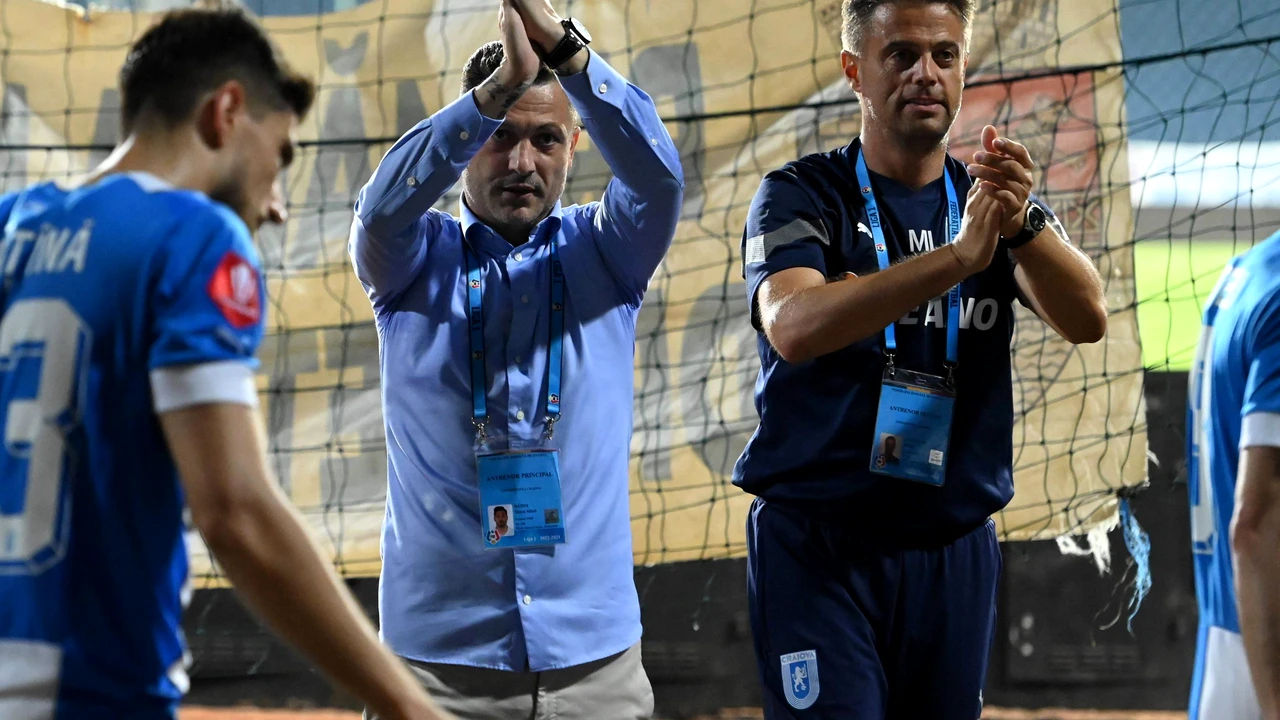 Curățenie la Universitatea Craiova. Mirel Rădoi a renunțat la alt jucător 