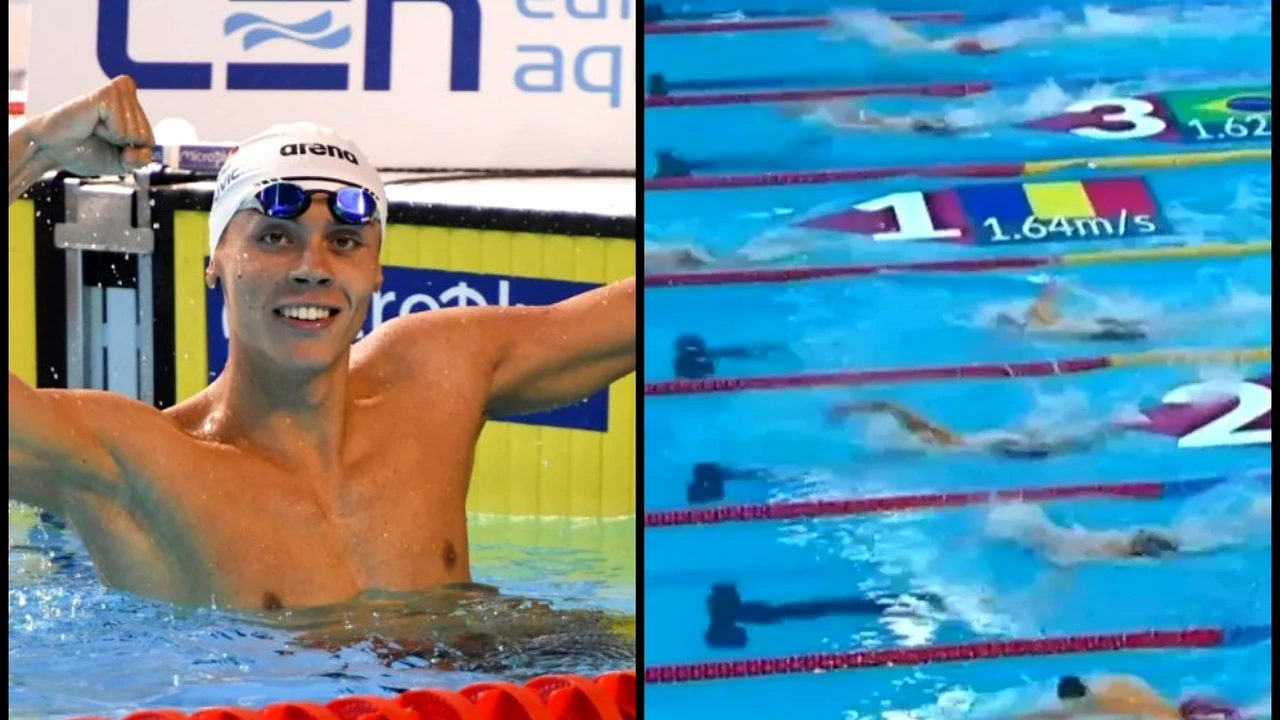 Monopol pe aur pus de David Popovici la Campionatele Mondiale de Juniori. Românul e campion și la 200 de metri