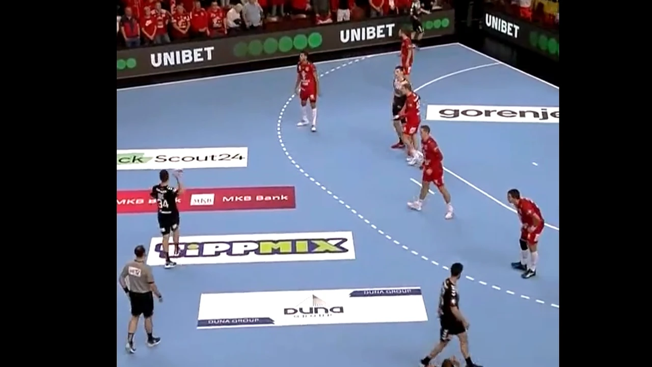 Dinamo pierde cu Veszprem, după o repriză fabuloasă! Ungurii l-au comemorat pe Marian Cozma, apoi au strigat „țiganii, țiganii!”. VIDEO