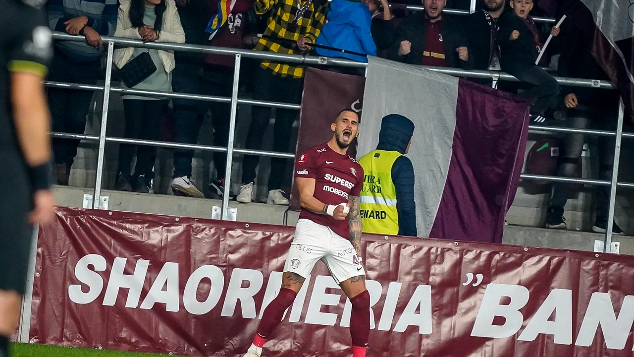 Cum l-a făcut Rapid pe Marko Dugandzic vedetă în țara natală. Performanță uluitoare a atacantului lui Adrian Mutu